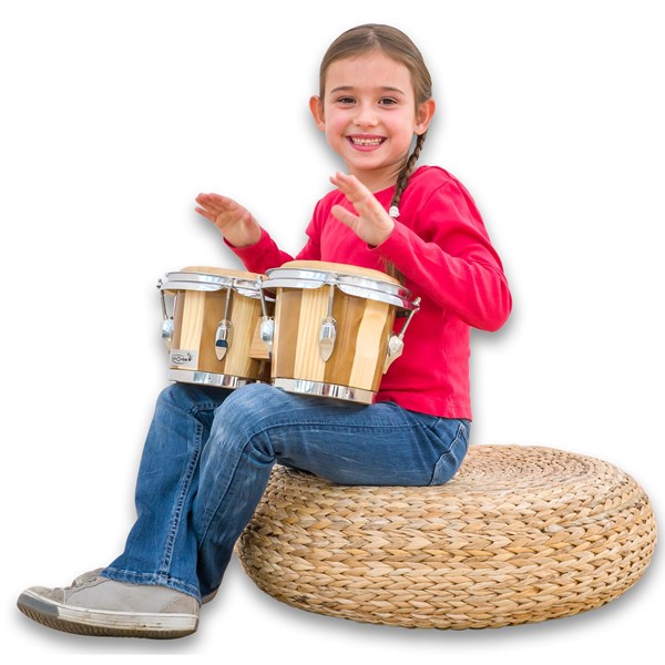 Bongos, Ø 19 cm und Ø 16 cm