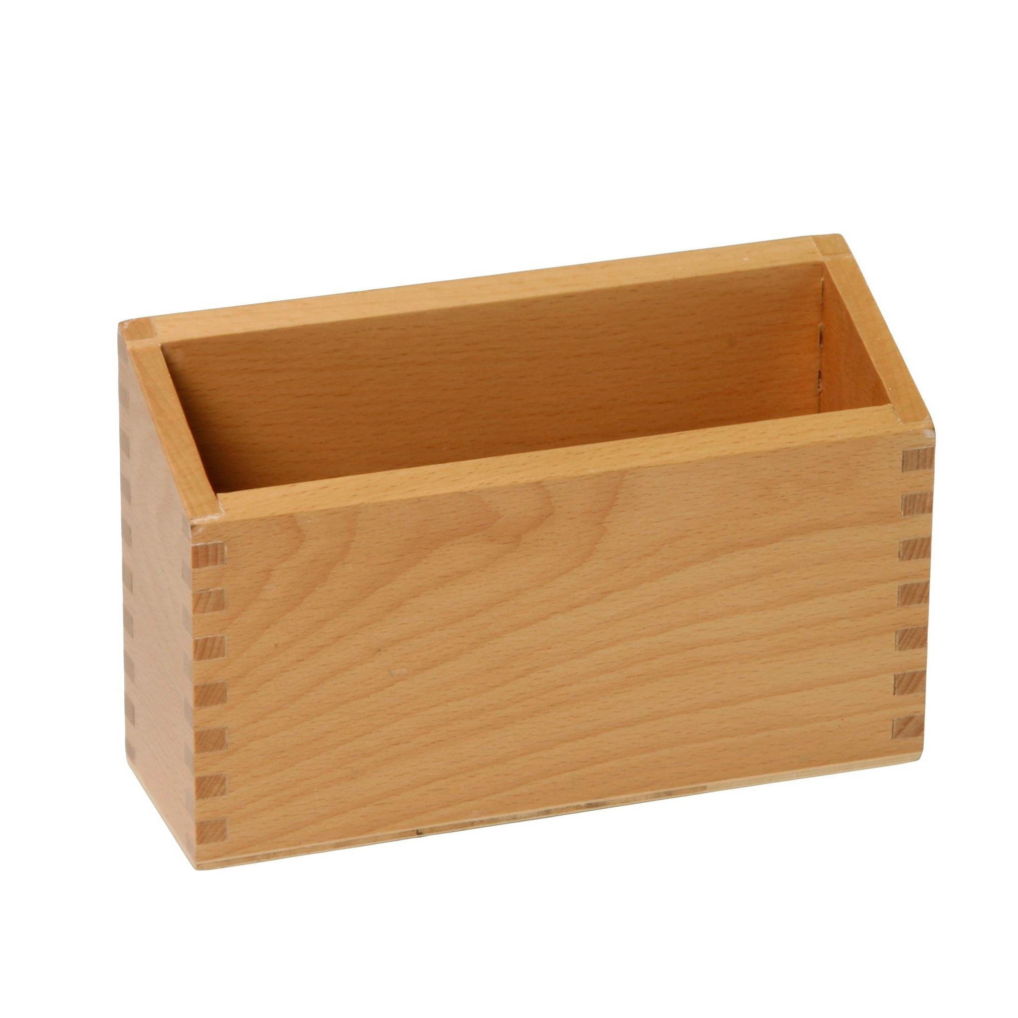Holzbox für 10 Fühl- und Tastplatten