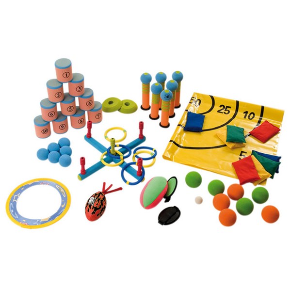 Das große Set der Wurfspiele