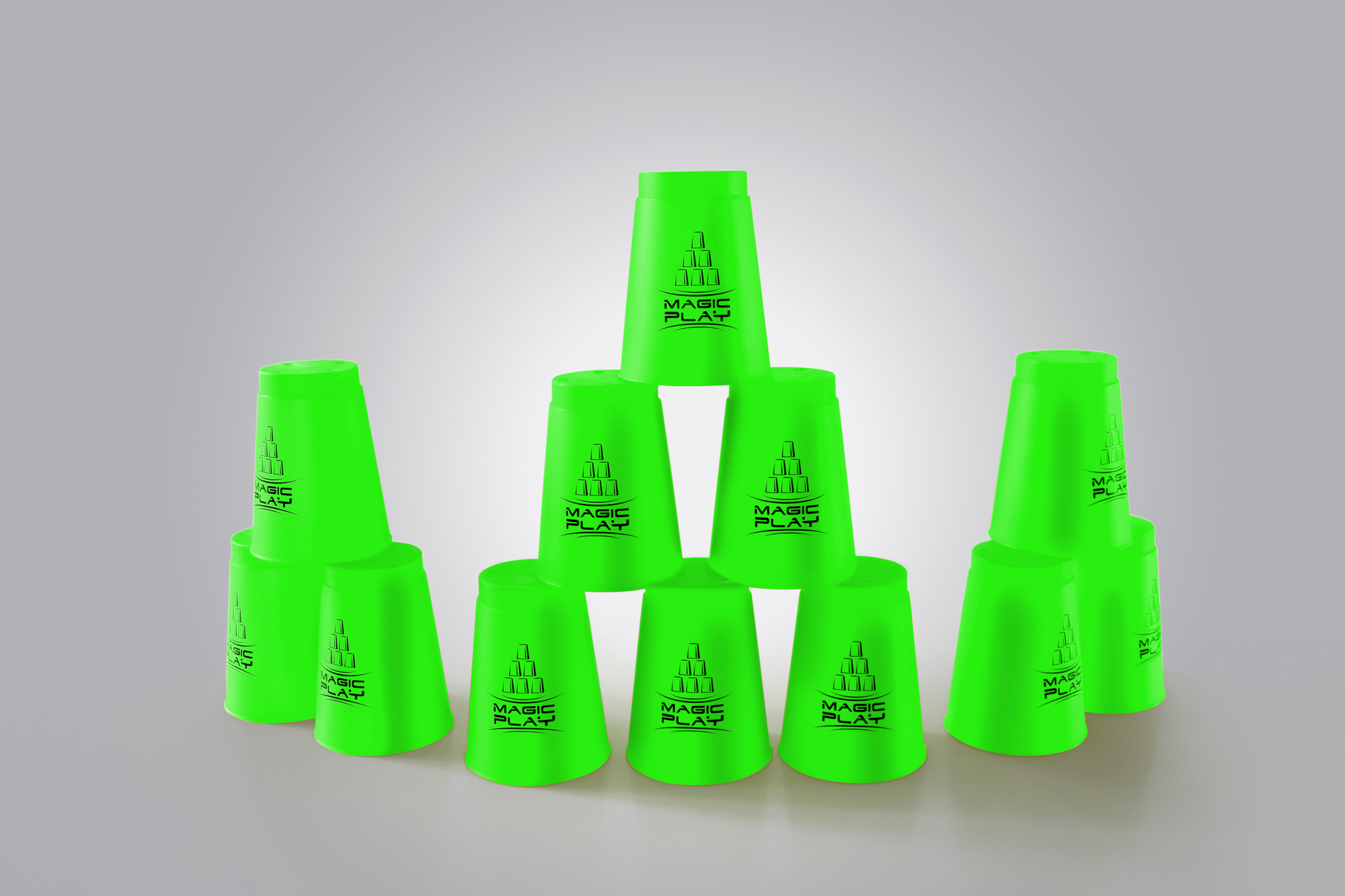 Becherset „NEON-GRÜN“