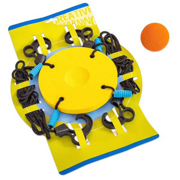 Balancier-Teller mit Ball