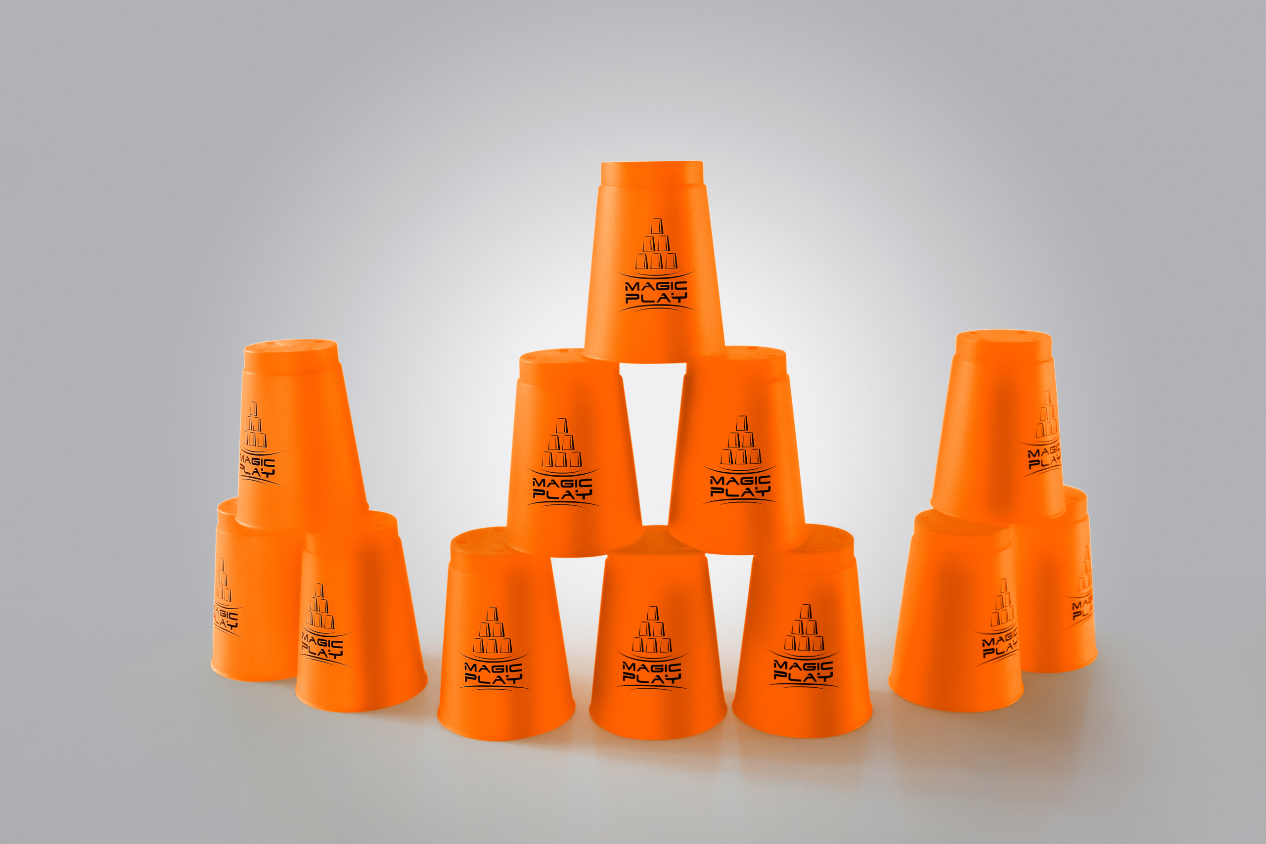 Becherset „NEON-ORANGE“