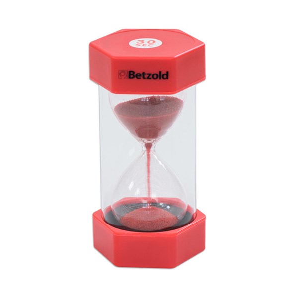 Sanduhr 30 Sekunden - Rot
