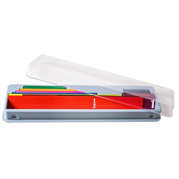 Linearer Bruchrechensatz in Aufbewahrungsbox
