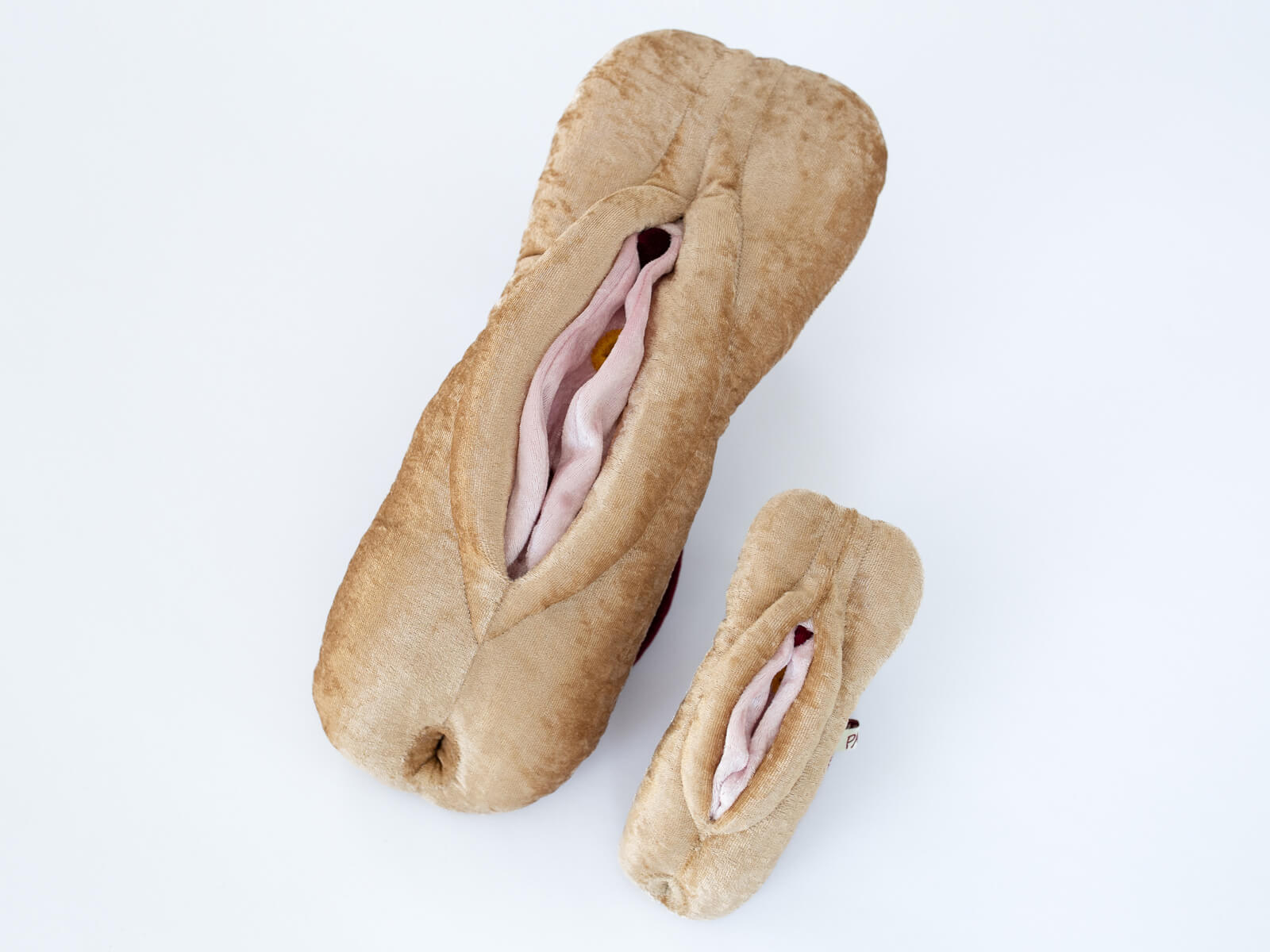 Paomi Vulva/Vagina flach variabel gross als Set mit Klitoris + Schwellkörper „Eva“