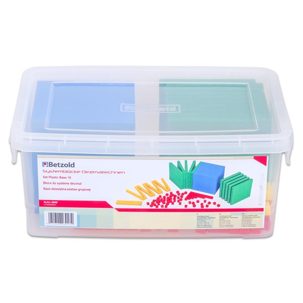 Zehner-Systemsatz aus Kunststoff in Box