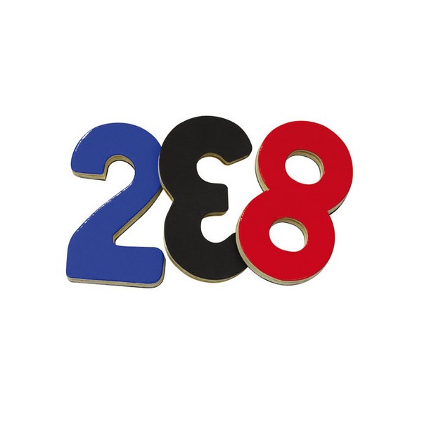 Magnetzahlen, 37 Stück