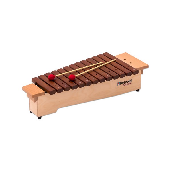 Sopran-Xylophon, diatonisch