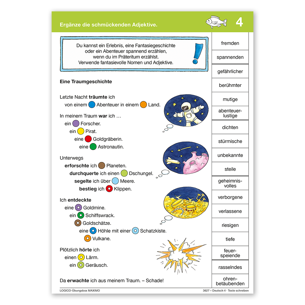 Logico Übungsbox Piccolo - Deutsch 4