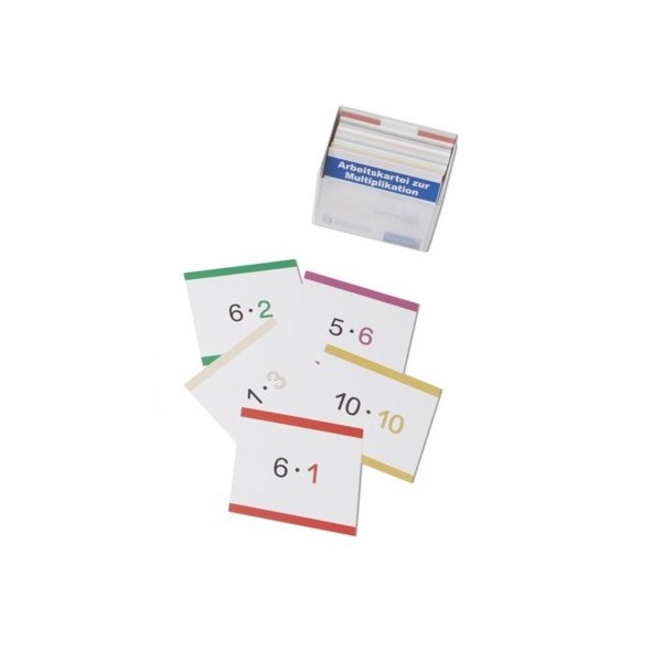 Arbeitskarten zu Multiplikation