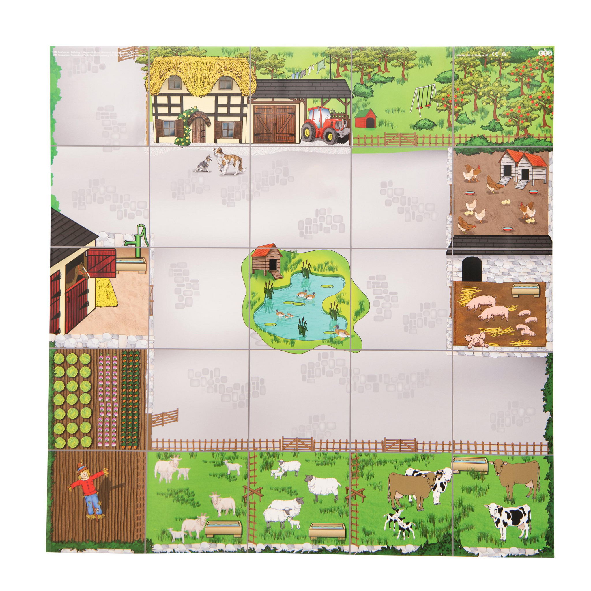 Bee-Bot Bodenmatte Bauernhof