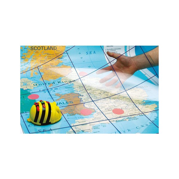 Bee-Bot und Blue-Bot transparente Rasterfolie