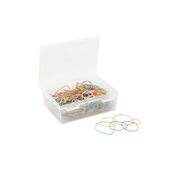 1000 Gummiringe, 4 Größen, im