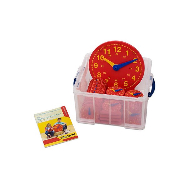 Klassensatz mit 25 Schüleruhren und 1 Lehreruhr