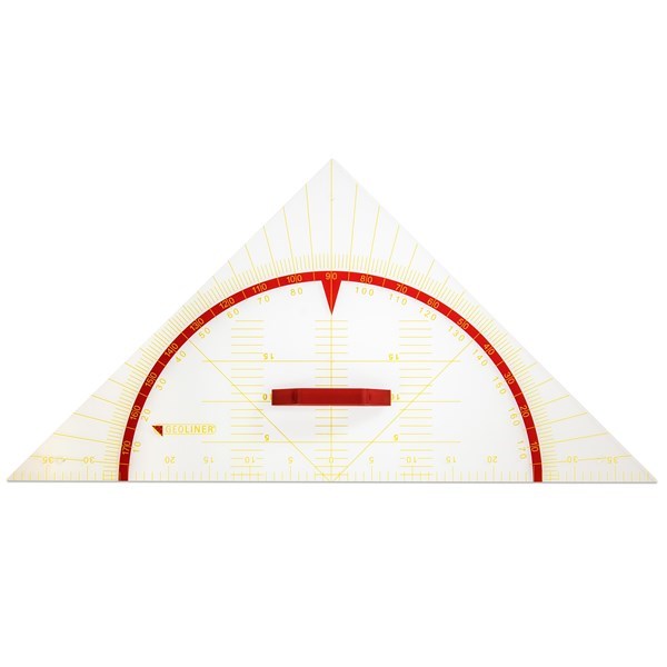 Geoliner Geodreieck, Hypotenuse 80 cm