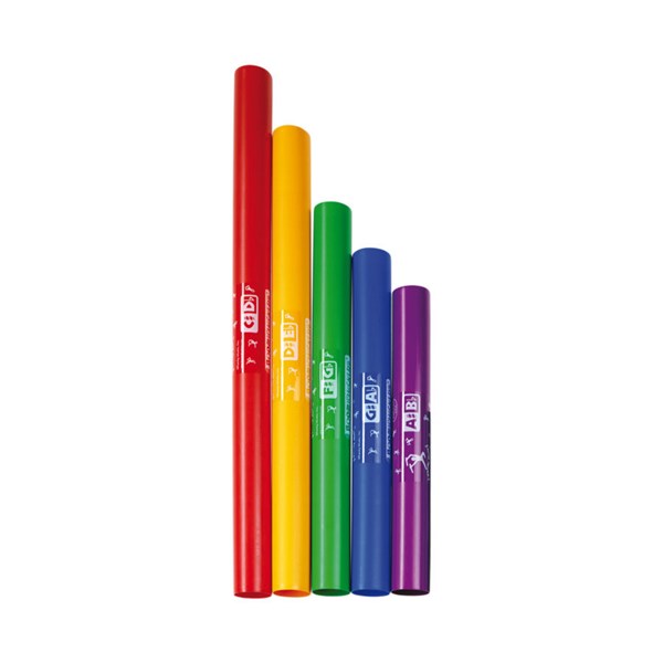 Boomwhackers, chromatische Ergänzung, Set