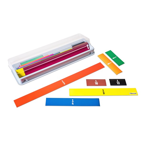 Linearer Bruchrechensatz in Aufbewahrungsbox