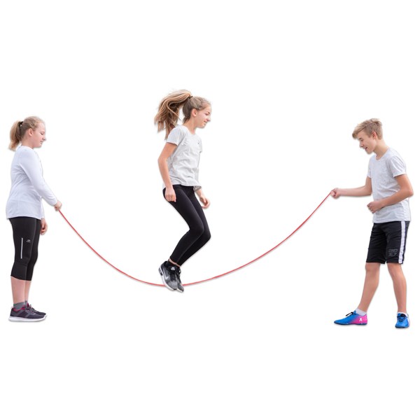 Satz mit 10 Gymnastik-Springseilen