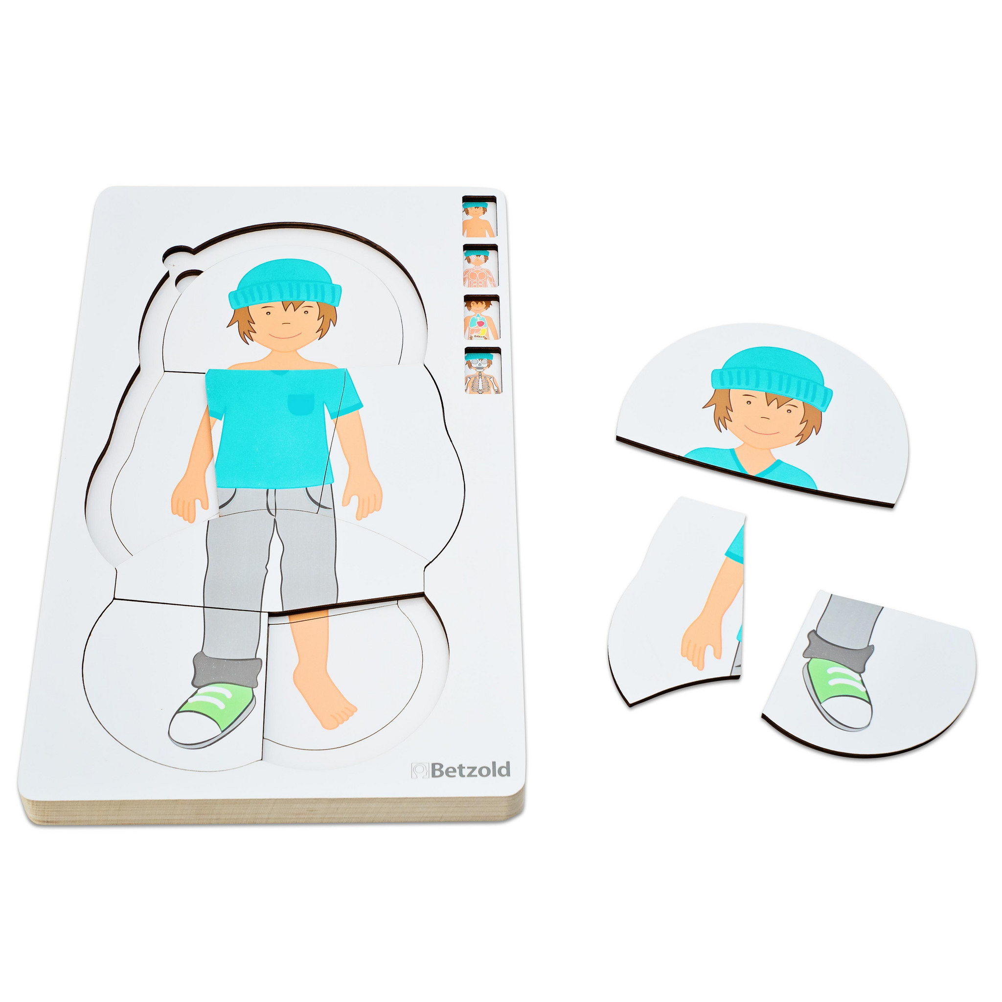 Betzold Lagenpuzzle „Anatomie“ Junge