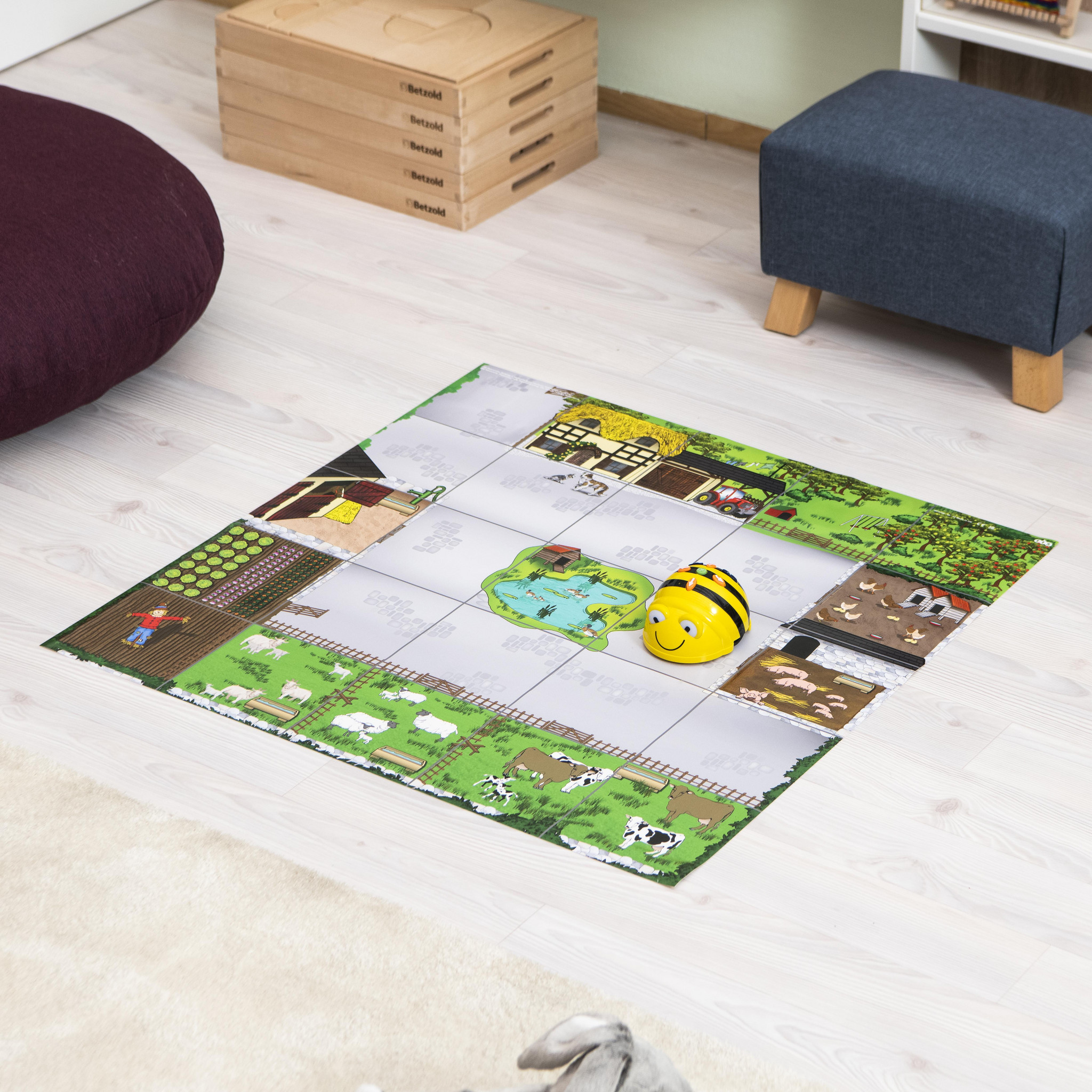 Bee-Bot Bodenmatte Bauernhof