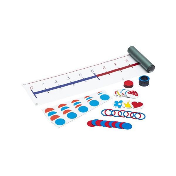 Magnet-Zahlenstrahl 0 - 20