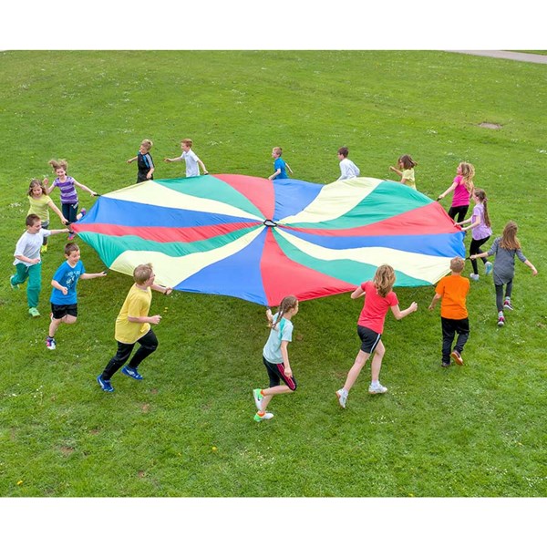 Fallschirm-Schwungtuch, 7,30 m Durchm.