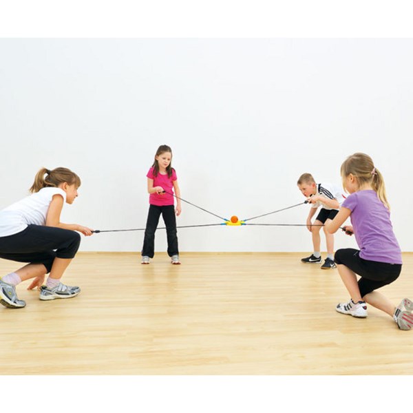 Balancier-Teller mit Ball