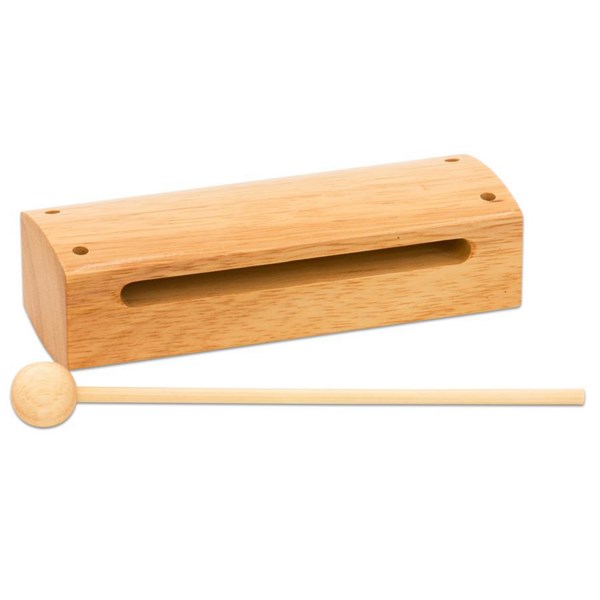 Holzblocktrommel, Großer Block