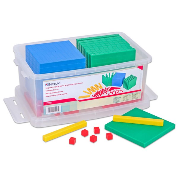 Zehner-Systemsatz aus Kunststoff in Box