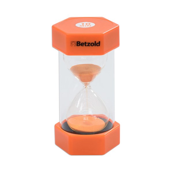 Sanduhr, 10 Minuten - Orange