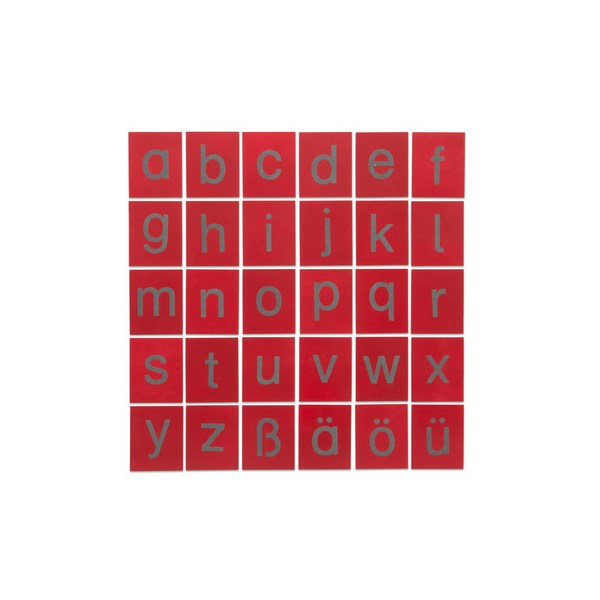 Fühl- Buchstaben klein - ohne Box