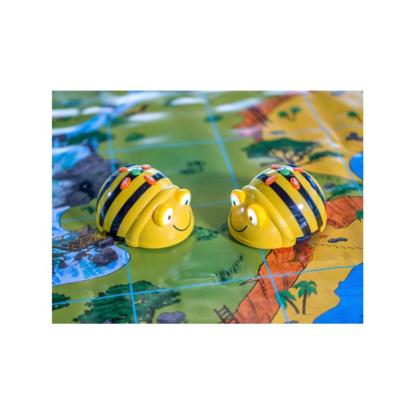 Bee-Bot Klassensatz, 6 Bee-Bots mit Ladestation