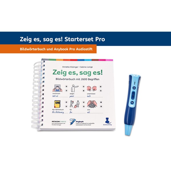 Anybook Pro Starterset „Zeig es, sag es!“