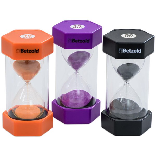 Sanduhren-Set Longtimer (10, 15 ,30 min)