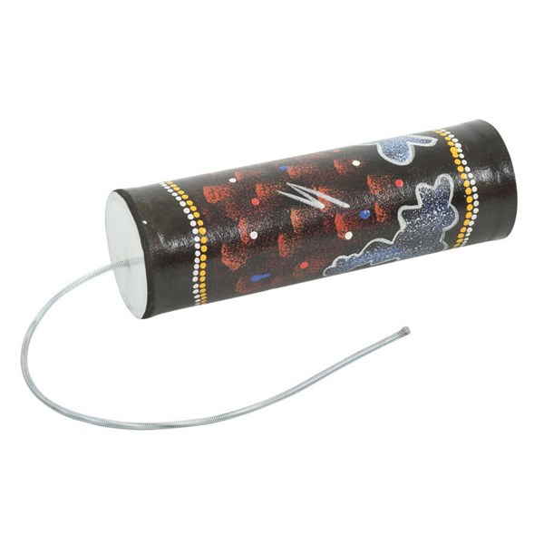 Gewittertrommel - Donner bemalt, 26 cm, Ø 8 cm