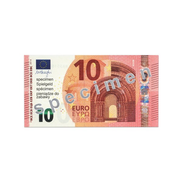 Eurogeld-Kasse mit 130 Scheinen und 160 Münzen