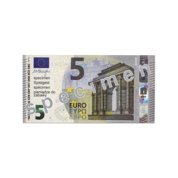Eurogeld-Kasse mit 130 Scheinen und 160 Münzen