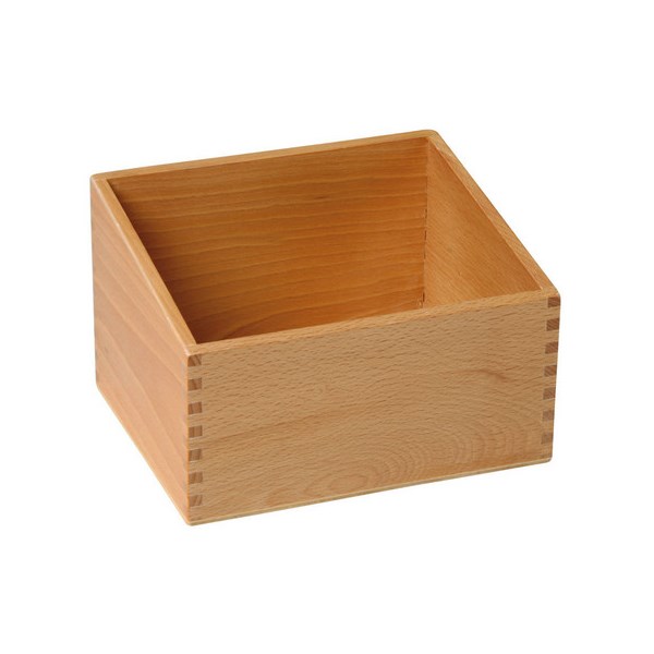 Holzbox für 30 Fühl- und Tastplatten,