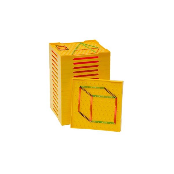 Stapelbares Geometrieboard, doppelseitig 20cm