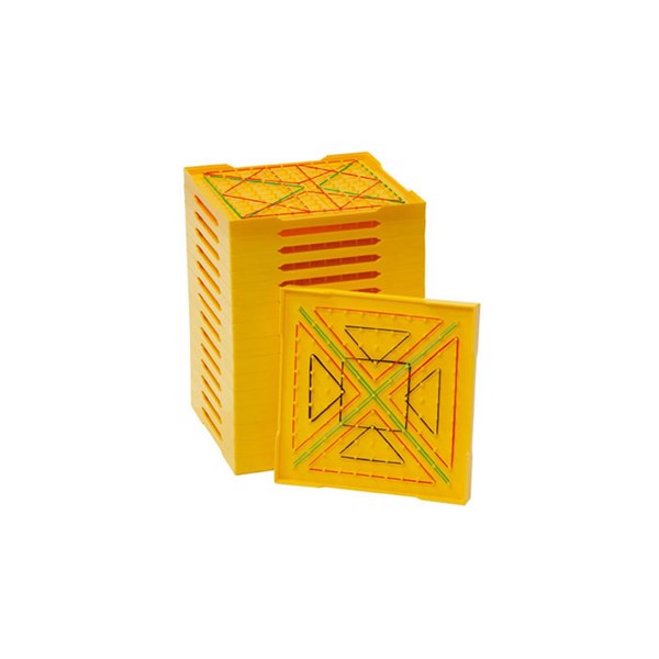 Stapelbares Geometrieboard, doppelseitig 20cm