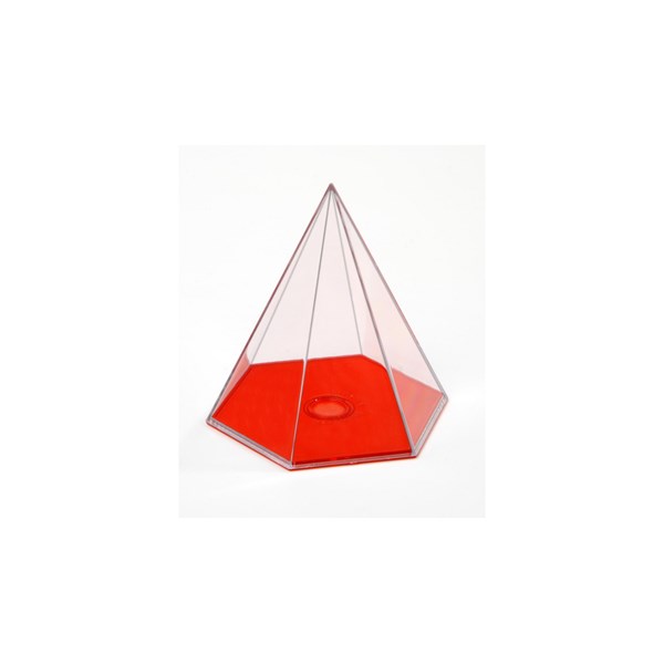 Satz mit 17 Füllkörpern, 10 cm rot