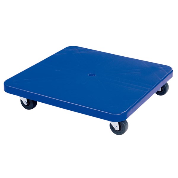 Großes Rollbrett mit Flüsterrollen