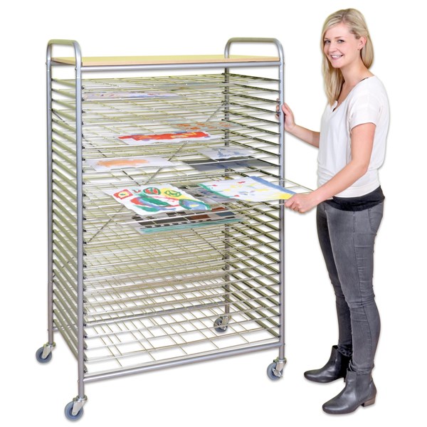 Betzold Trocknungswagen mittel 15 Gitter