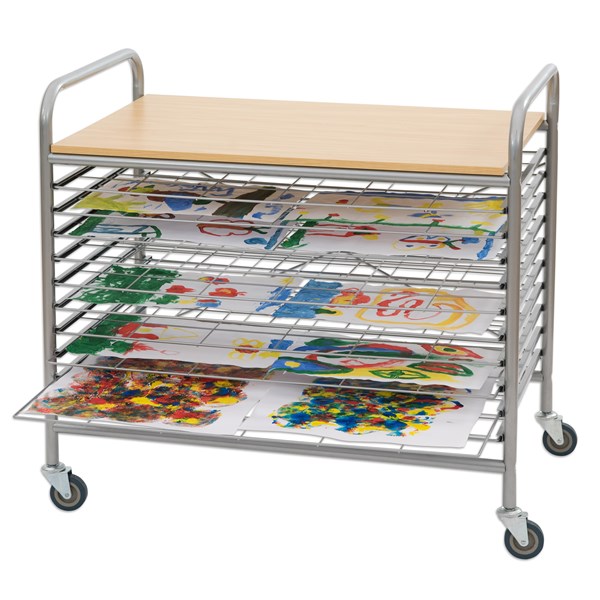 Betzold Trocknungswagen mittel 15 Gitter
