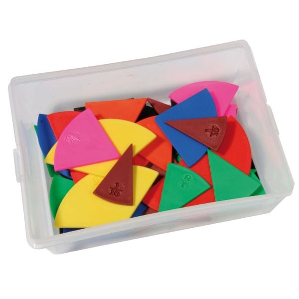Bruchrechen-Set in Dose, 51 Teile