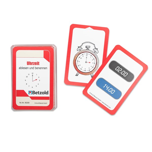 Spielkarten  Uhrzeit