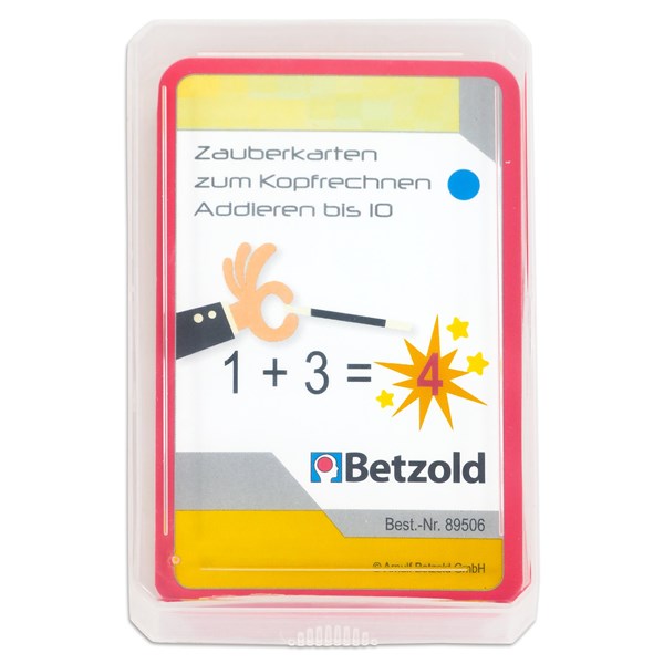 Zauberkarten - Addieren bis 10