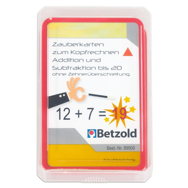 Zauberkarten Rechnen bis 20
