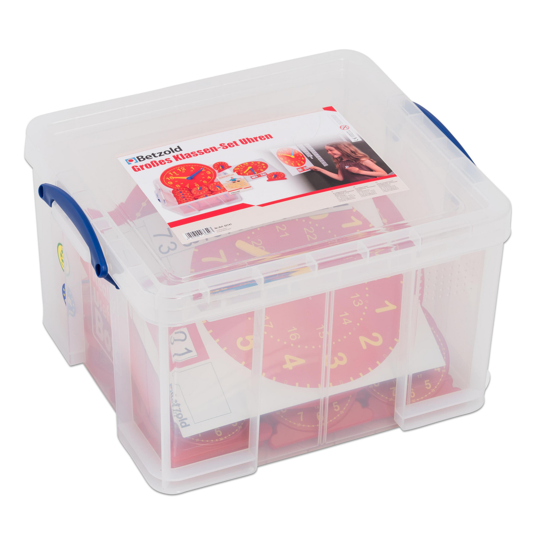 Großes Klassen-Set Uhren