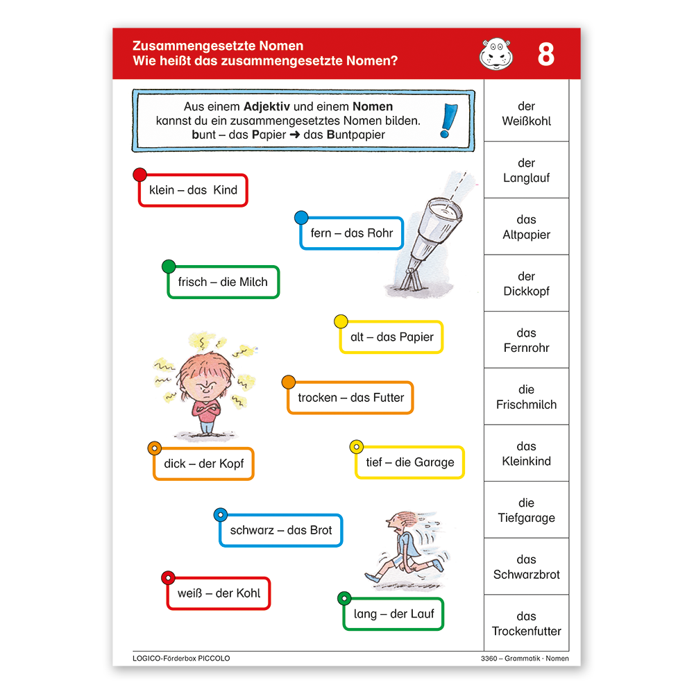 Logico Piccolo Förderbox - Grammatik